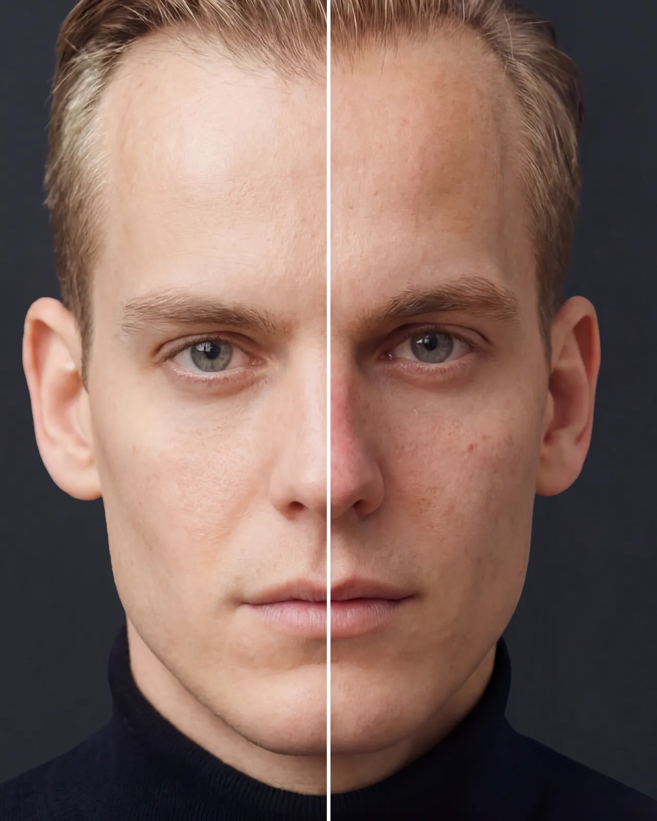 Dr. Timm Golueke Aging Simulation AI content by Aleksandar Pasaric