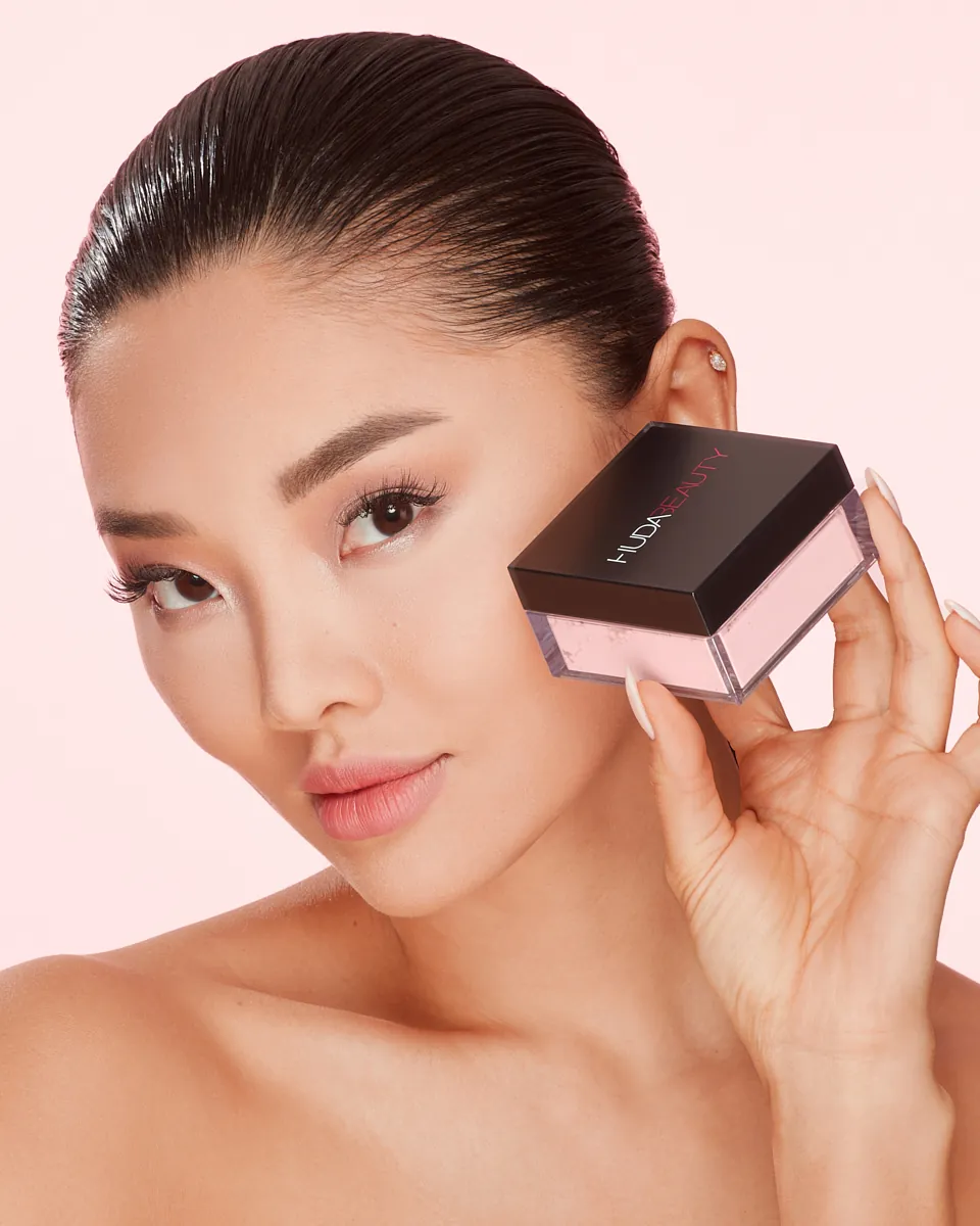 Huda Beauty Cherry Blossom beauty photography by Aleksandar Pasaric