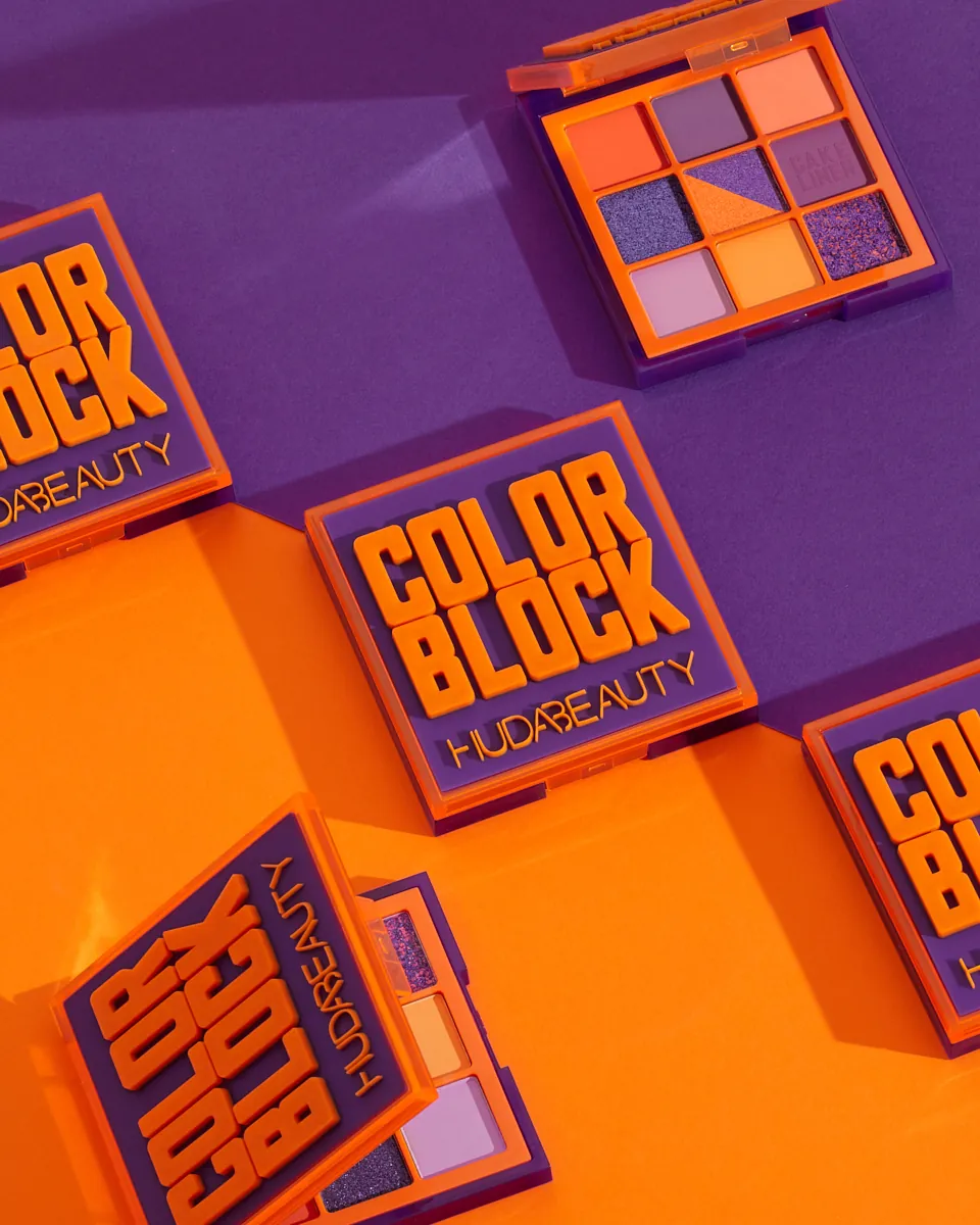 Huda Beauty Color Block product photography by Aleksandar Pasaric