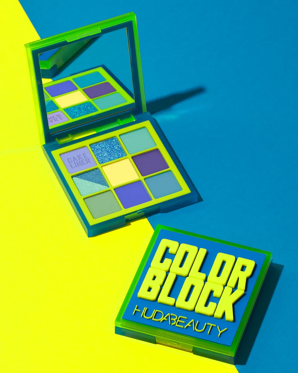 Huda Beauty Color Block product photography by Aleksandar Pasaric