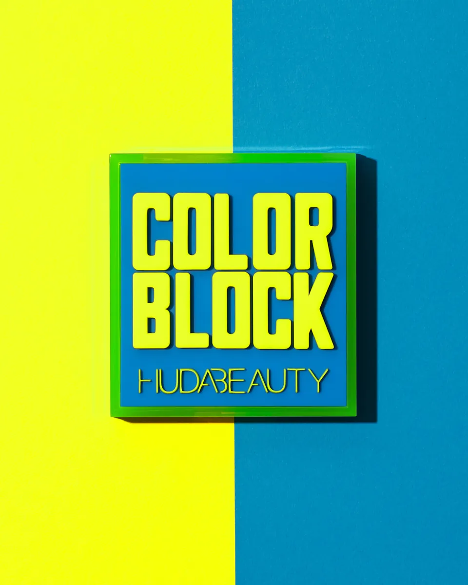 Huda Beauty Color Block product photography by Aleksandar Pasaric