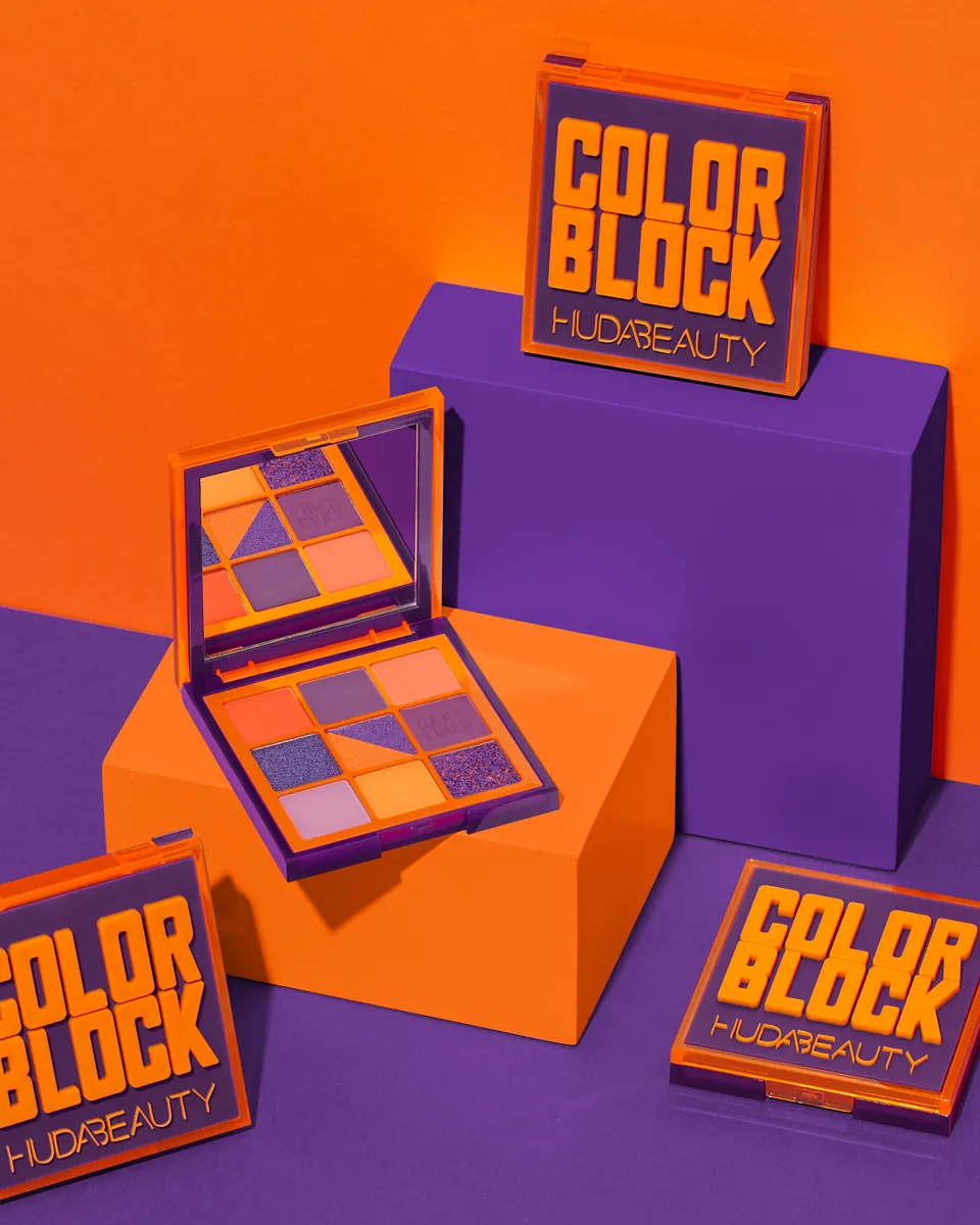 Huda Beauty Color Block product photography by Aleksandar Pasaric
