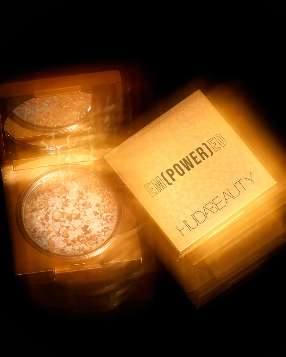Huda Beauty Empowered product photography by Aleksandar Pasaric