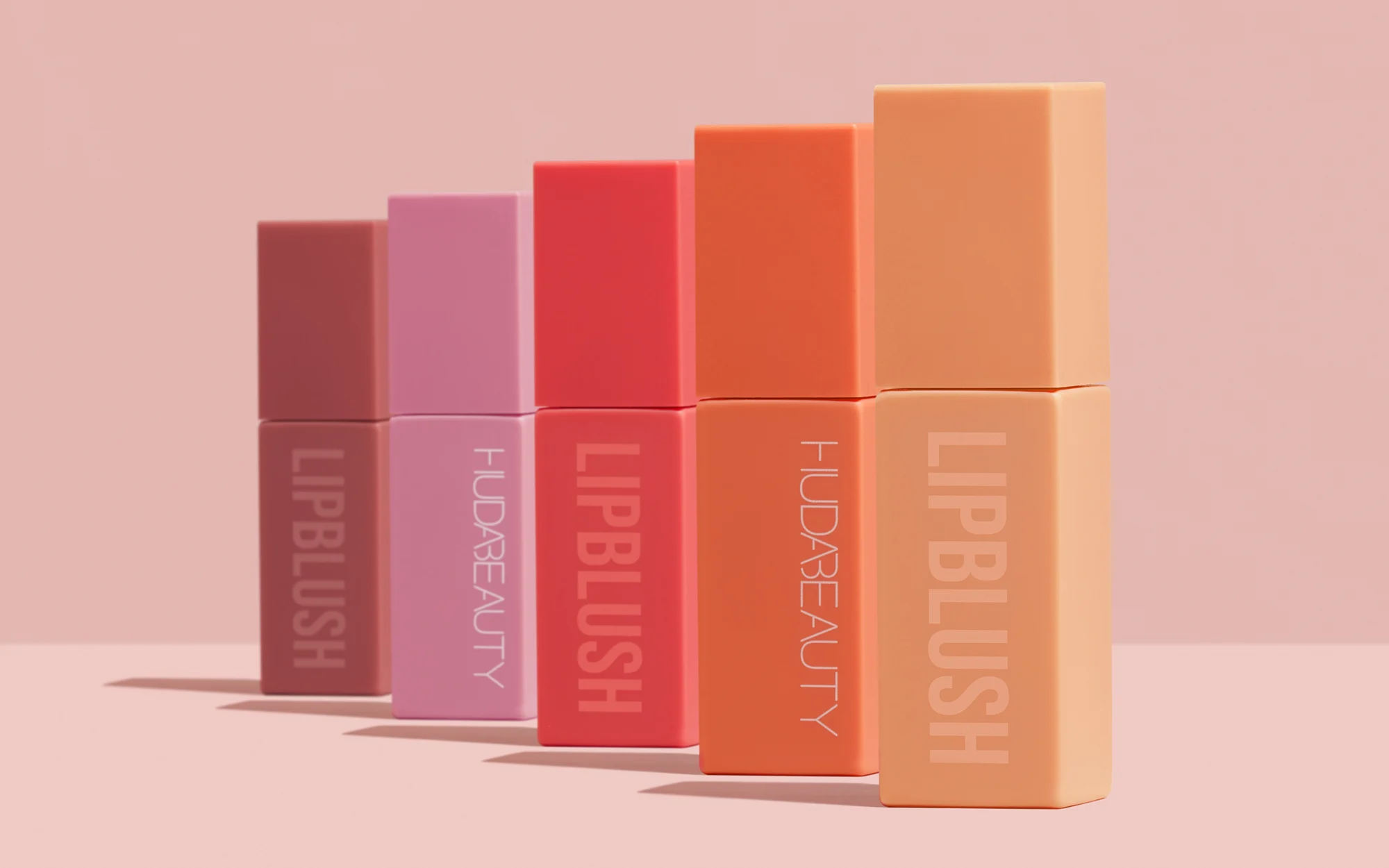 Huda Beauty Lip Blush. Product photography for Huda Beauty, photographed in Dubai by Aleksandar Pasaric.