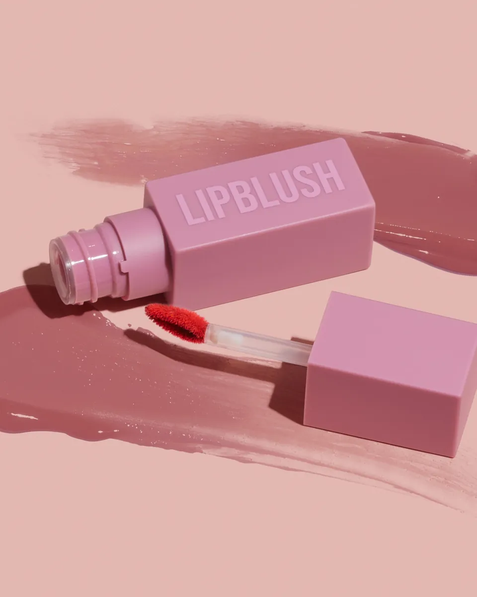 Huda Beauty Lip Blush product photography by Aleksandar Pasaric