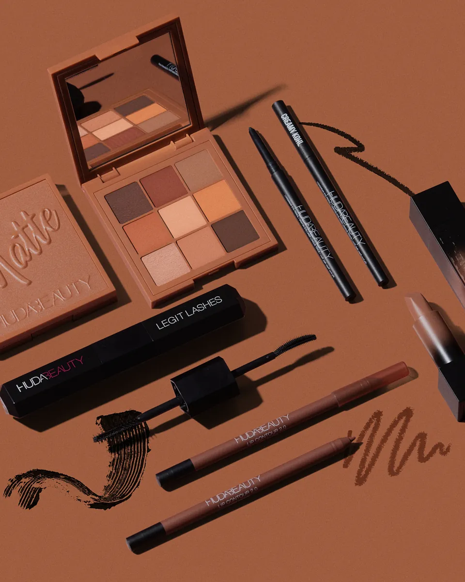Huda Beauty Matte Obsessions product photography by Aleksandar Pasaric