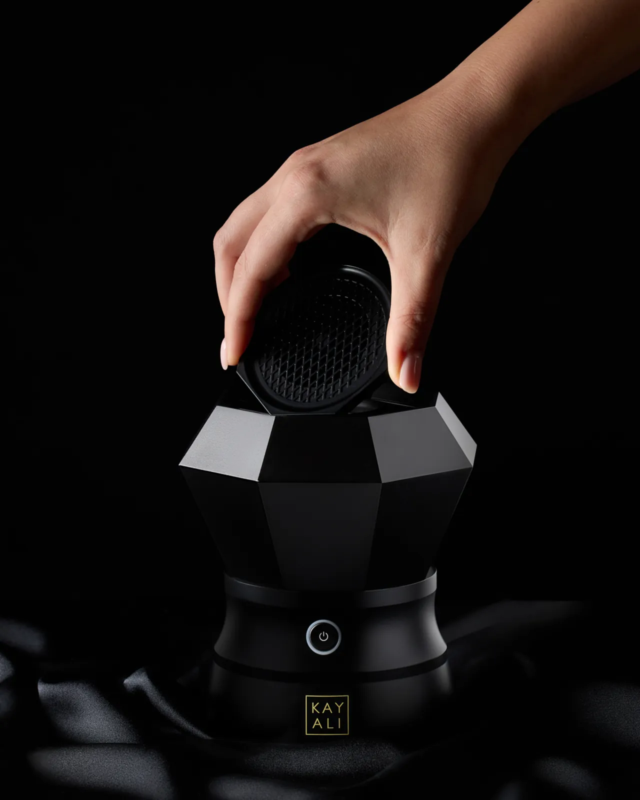 Kayali Oud Burner product photography by Aleksandar Pasaric