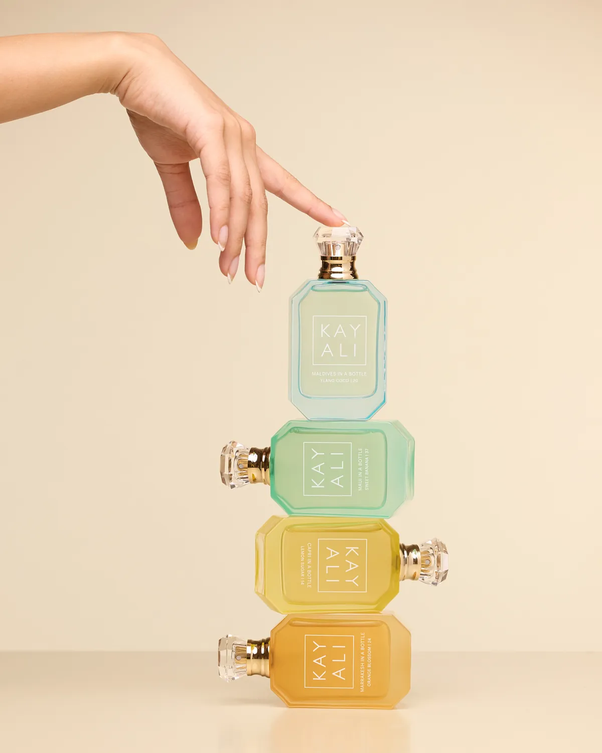 Kayali Vacay in a Bottle product photography by Aleksandar Pasaric