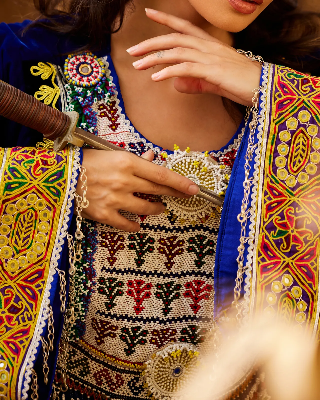 Embroidered natural light lifestyle photography in the UAE by Aleksandar Pasaric