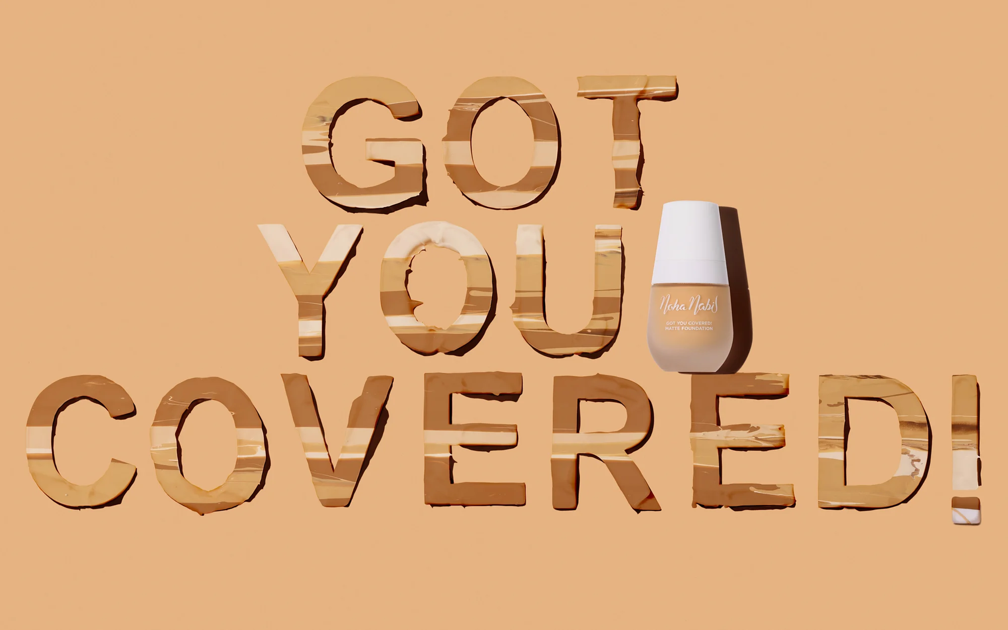 Noha Nabil Got You Covered. Product photography for Noha Nabil Beauty, photographed in Dubai by Aleksandar Pasaric.