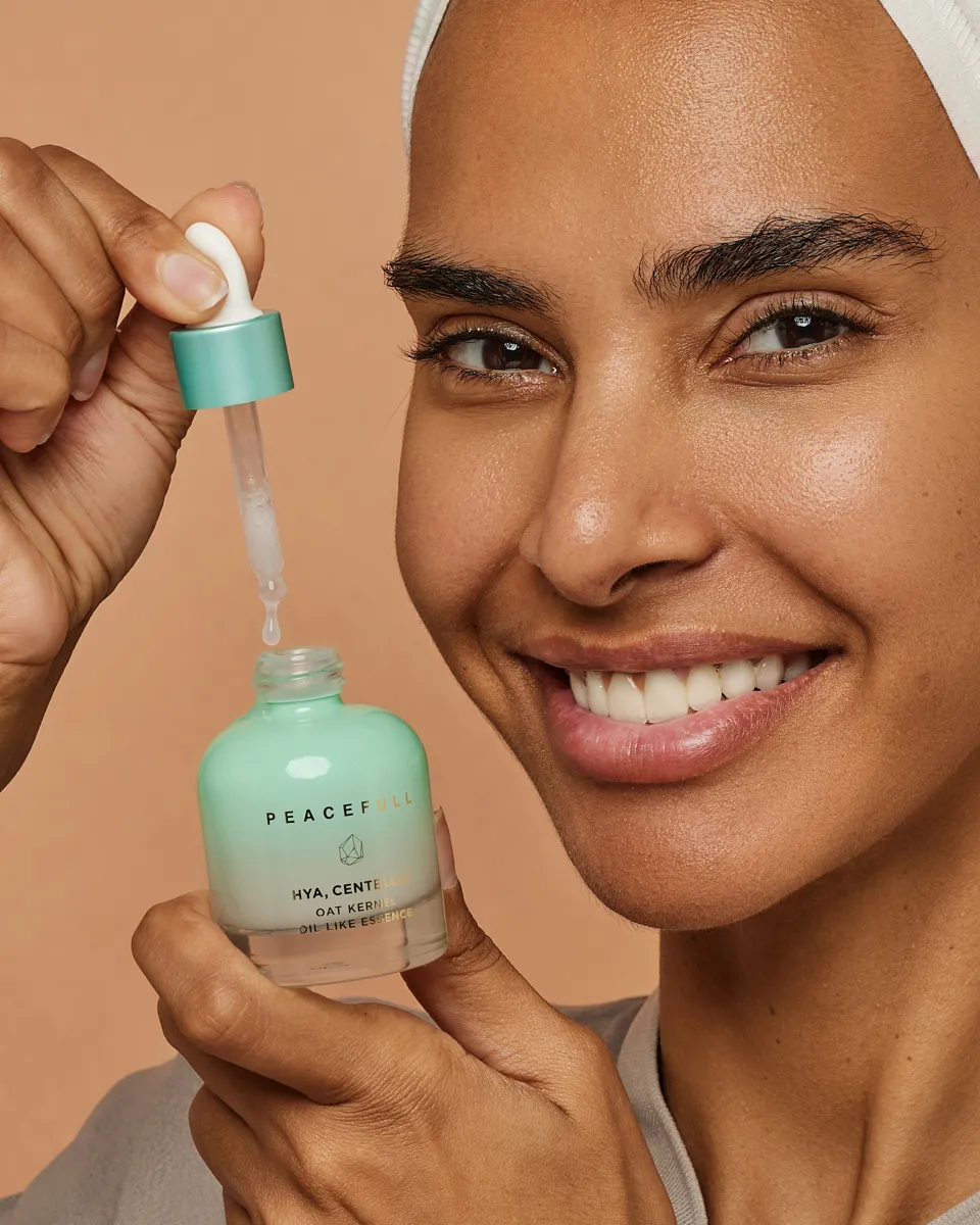 Peacefull Skincare beauty & product photography by Aleksandar Pasaric